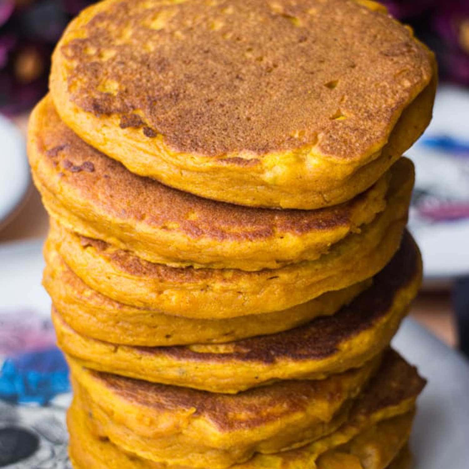Freeze-Ahead Pumpkin Pancakes: Perfect for Babies, Toddlers & Parents